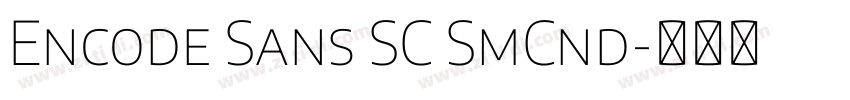 Encode Sans SC SmCnd字体转换 Encode Sans SC SmCnd字体转换